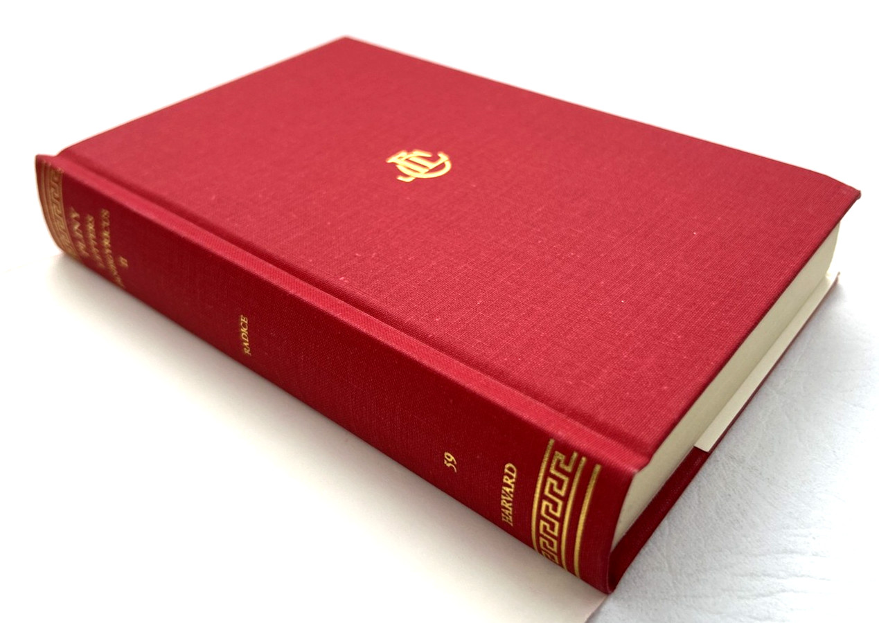 Loeb Classical Library: Pliny Letters & Panegyricus Complete 2 Volume Set