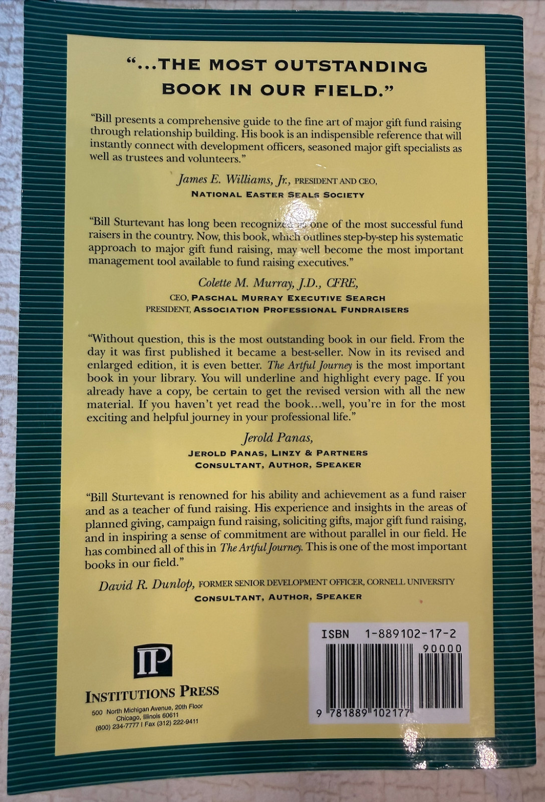 The Artful Journey: Cultivating and Soliciting the Major Gift (Revised Enlarged