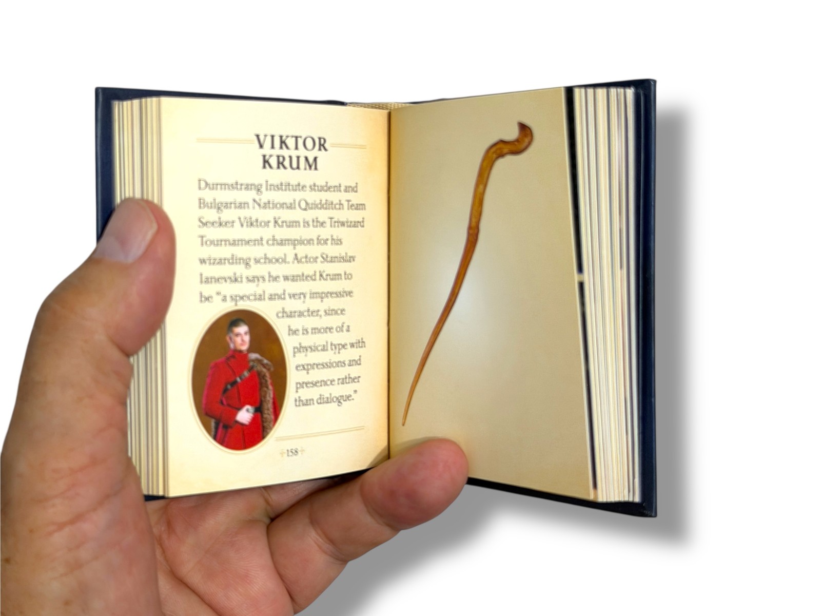 From the Films of Harry Potter The Mini Book of Wands Hardcover 304 pages color