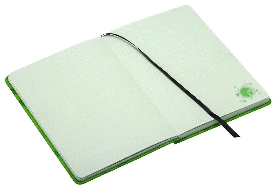 Minecraft Creeper Journal Hardcover 184 Pages Gaming Notebook Official NEW
