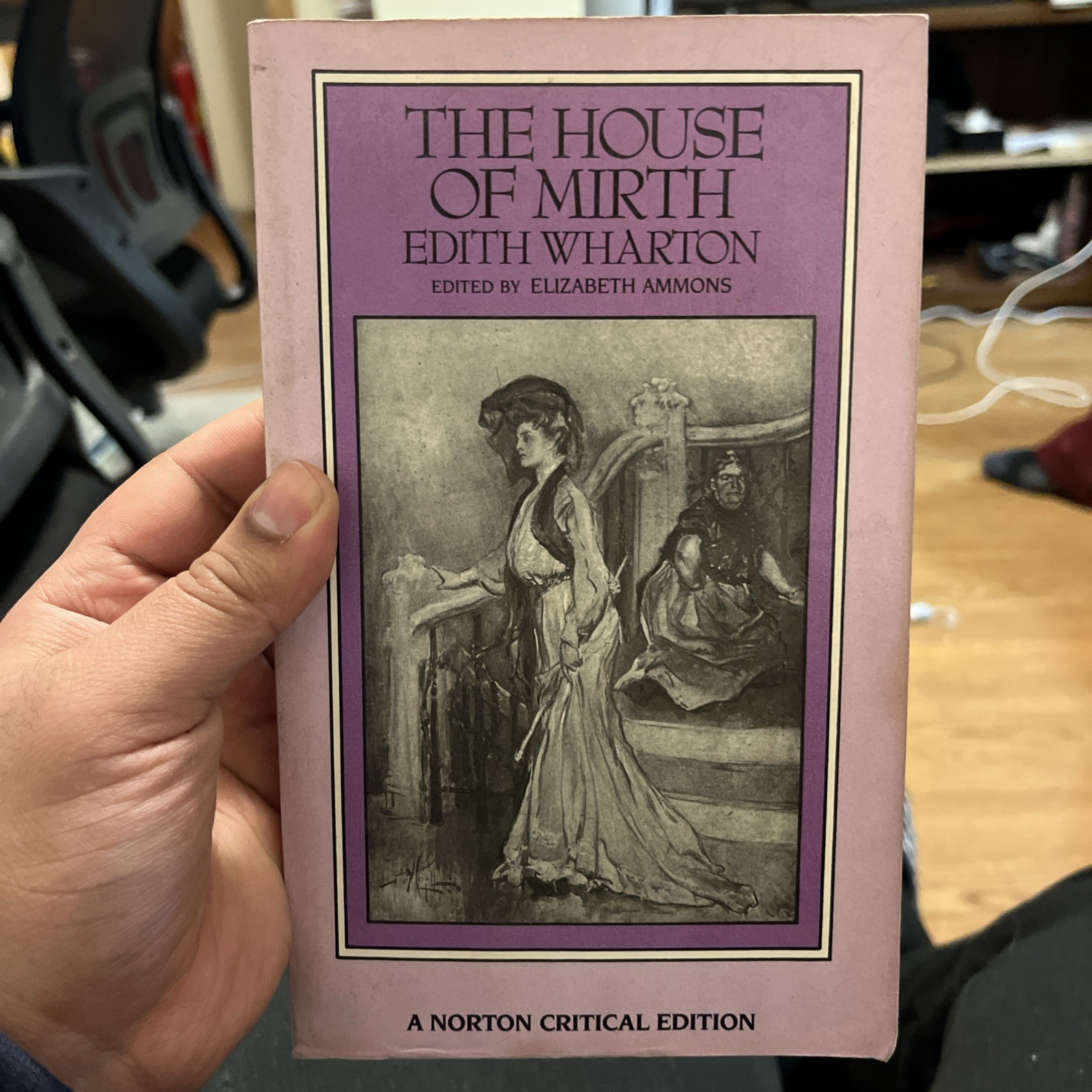 House of Mirth by Edith Wharton 1990 Trade Paperback Fiction Book 352 Pages