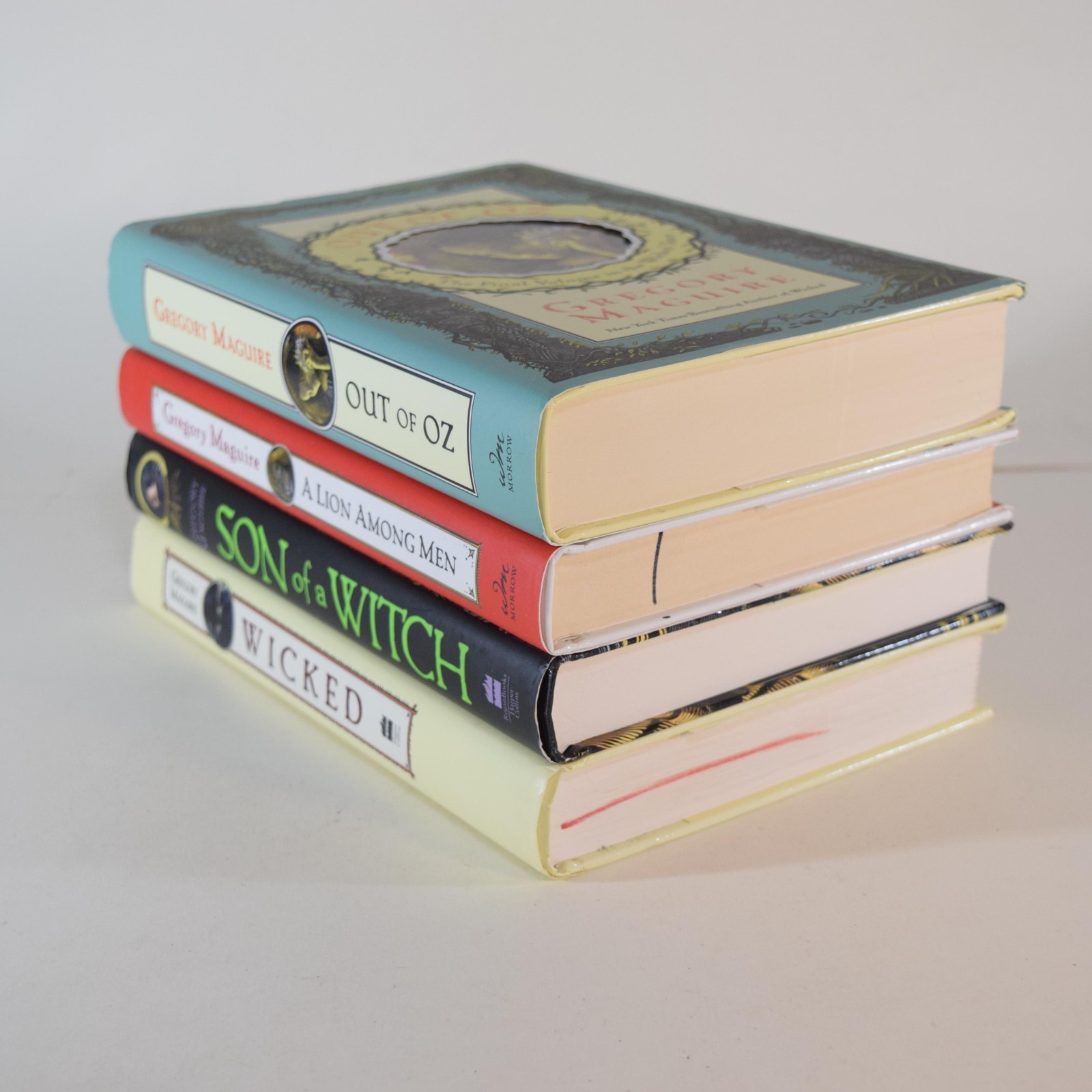 Wicked Years by Gregory Maguire – All 4 original Hardcover Books – Out of Oz ++