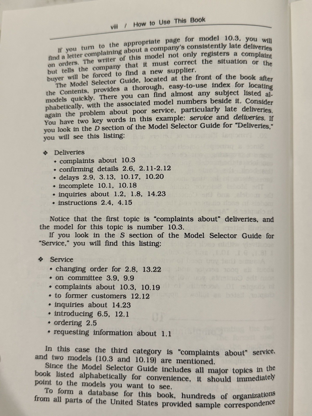 THE PRENTICE HALL COMPLETE BOOK OF MODEL LETTERS, MEMOS By De Mary A. Vries 1993