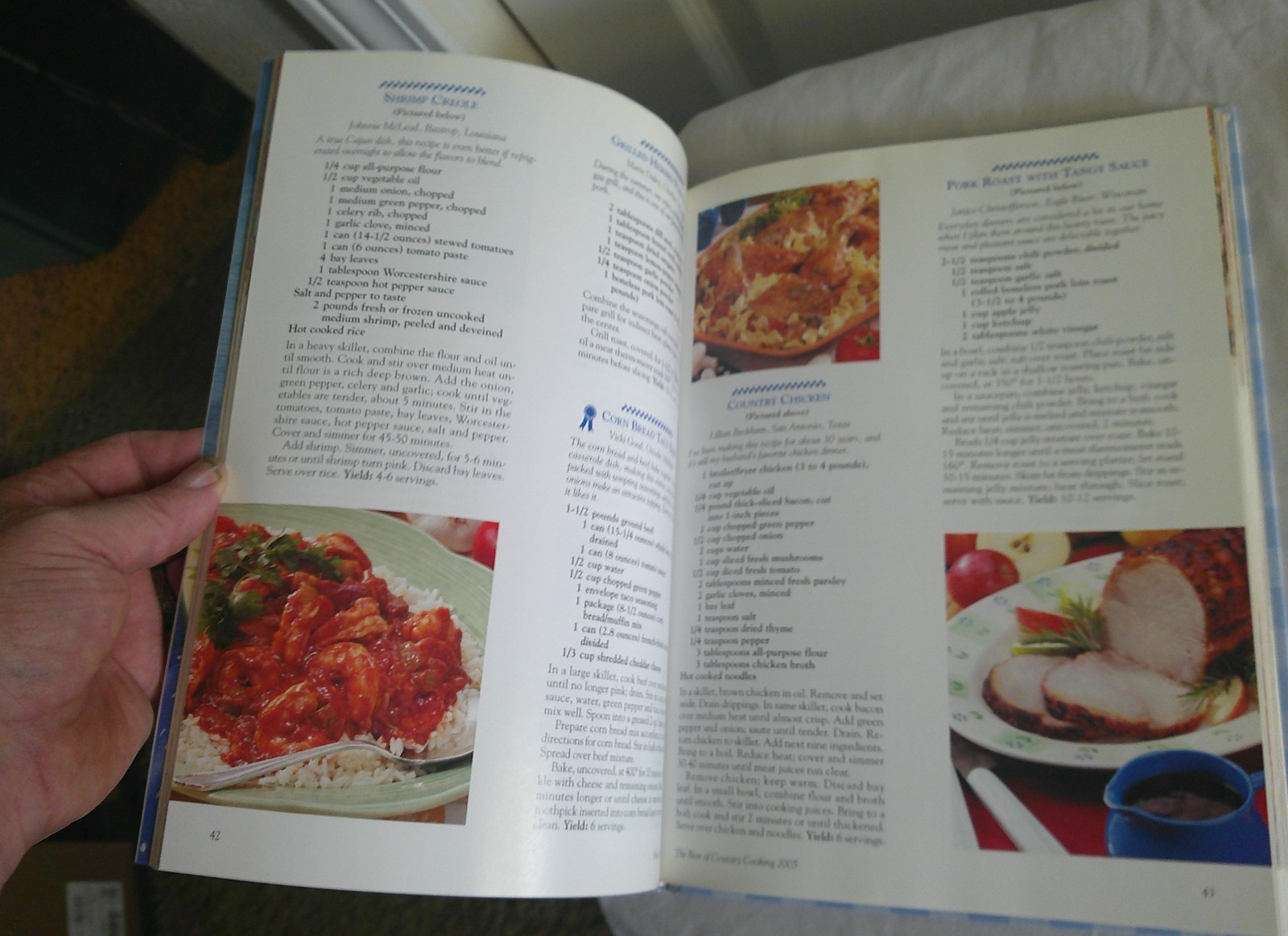 Best of Country Cooking, Cook Book’s 2005 and 2006, 184 pages each