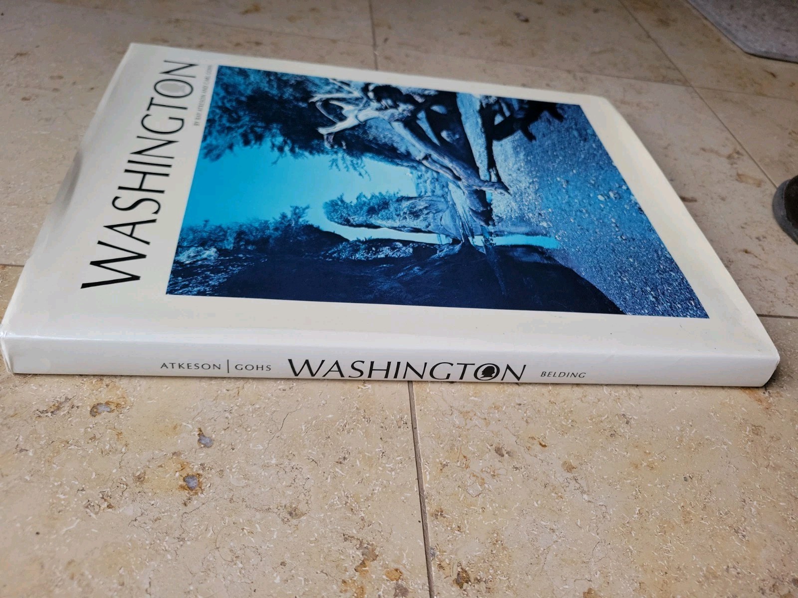 SIGNED by Ray Atkeson WASHINGTON Photo Book Rare 1969 Ist Printing Edition