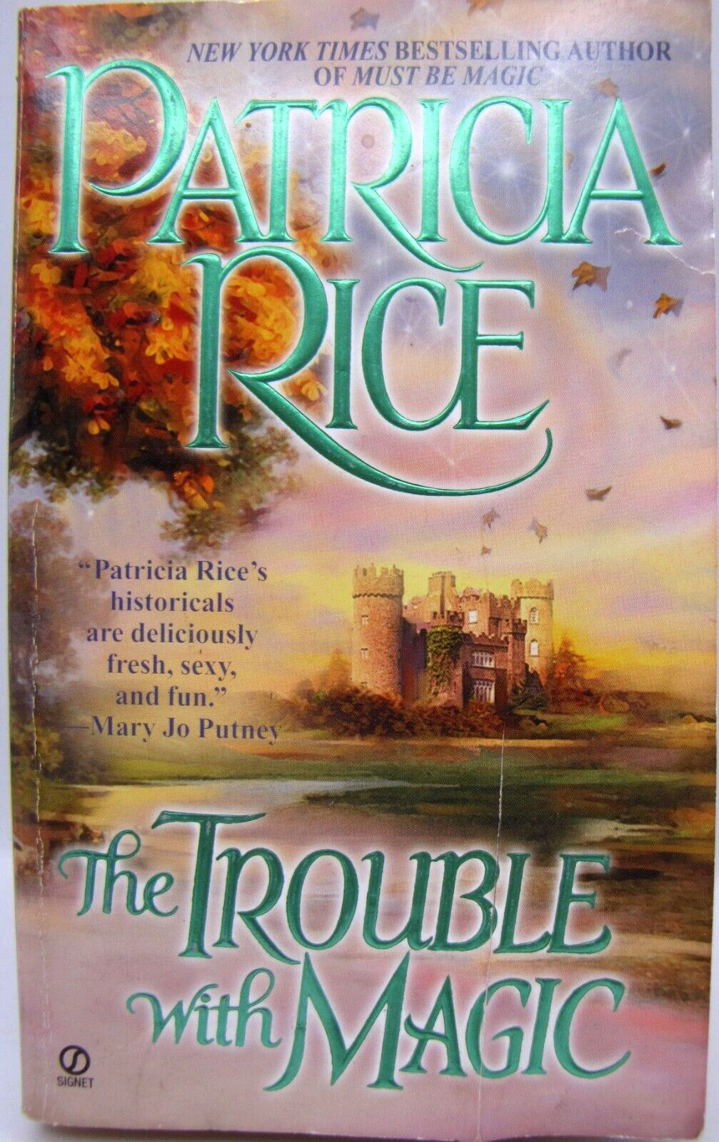 6 Book Lot Patricia Fantasy Romance Merely Magic Trouble with Magic Magic Moment