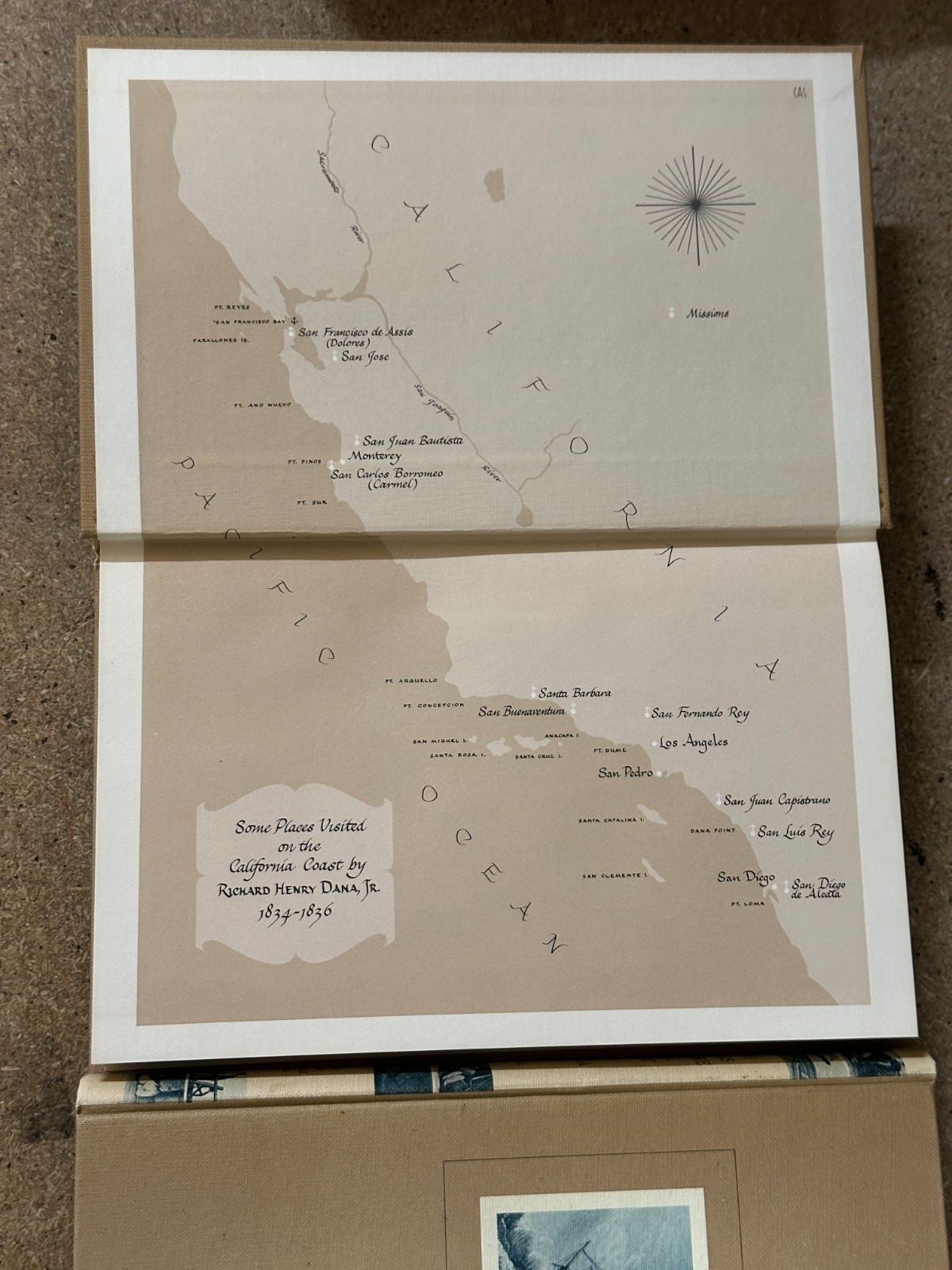 Richard Henry Dana, Jr. : Two Years Before The Mast Volume 1 & 2 – Very Good