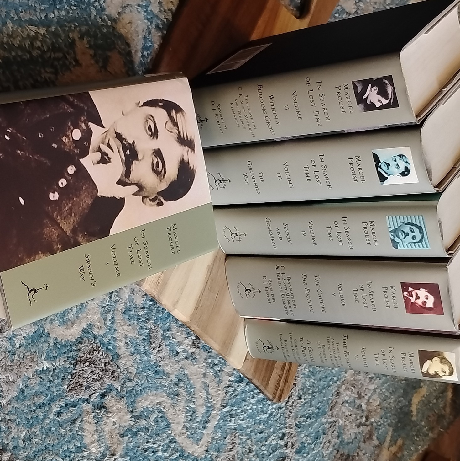 Marcel Proust In Search of Lost Time Modern Library HC Box Set 2003 English
