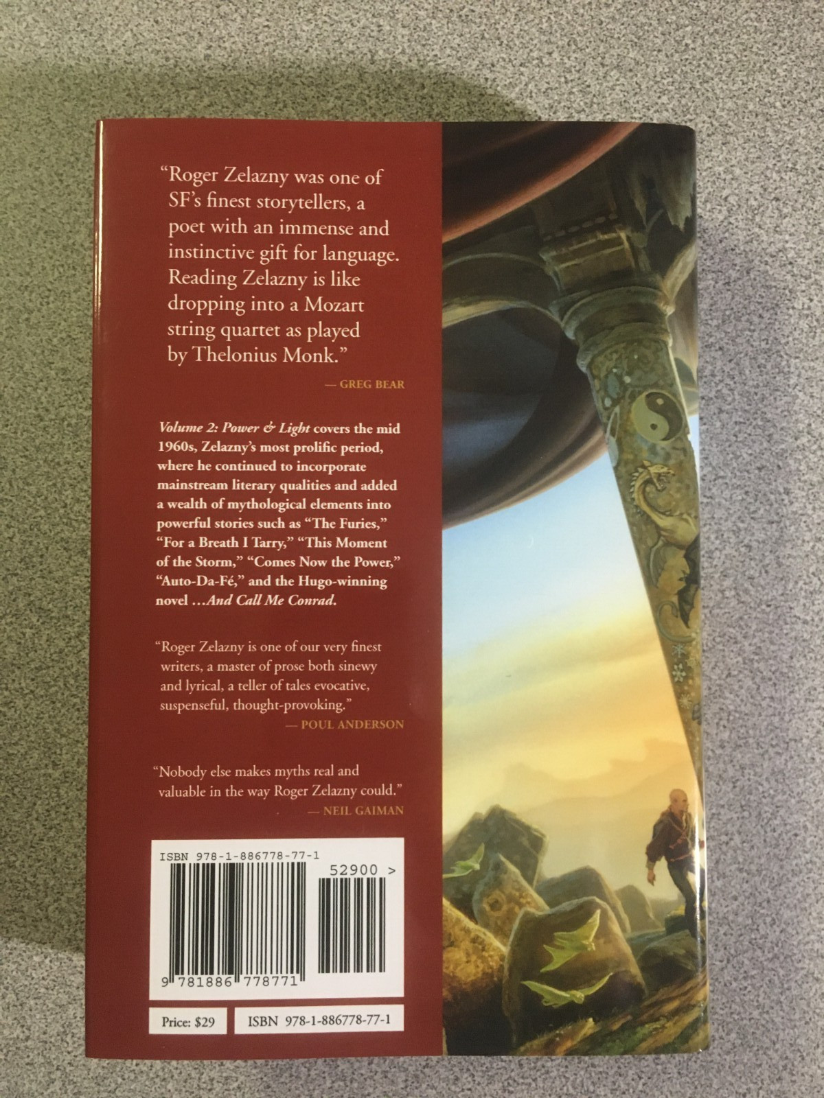 Complete Set: Collected Stories of Roger Zelazny Volumes 1-6, NESFA Press 2009