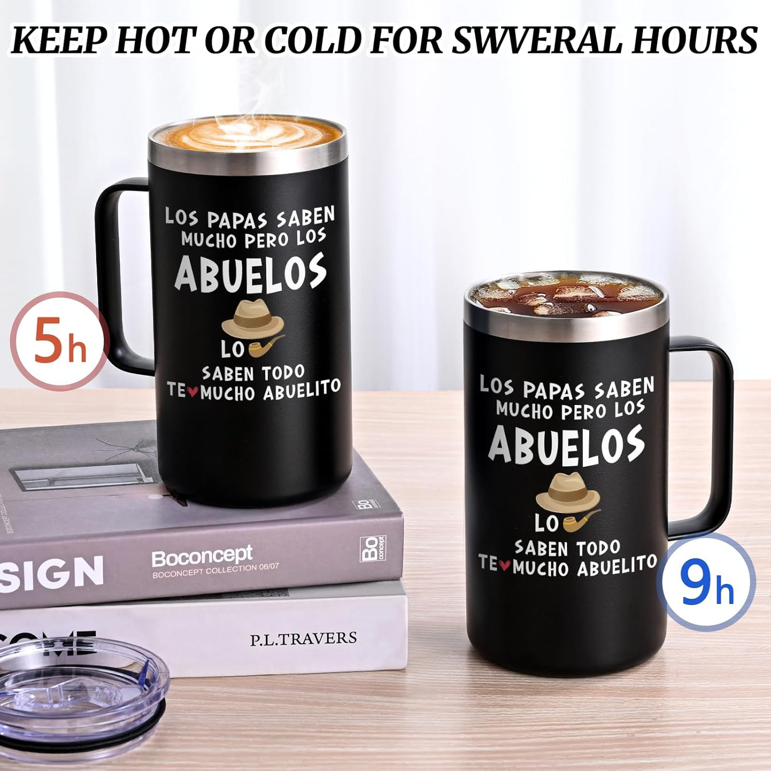 Abuelo Father’S Day Gifts, Regalos Para El Mejor Abuelo Del Mundo, 20 Oz Grandfa