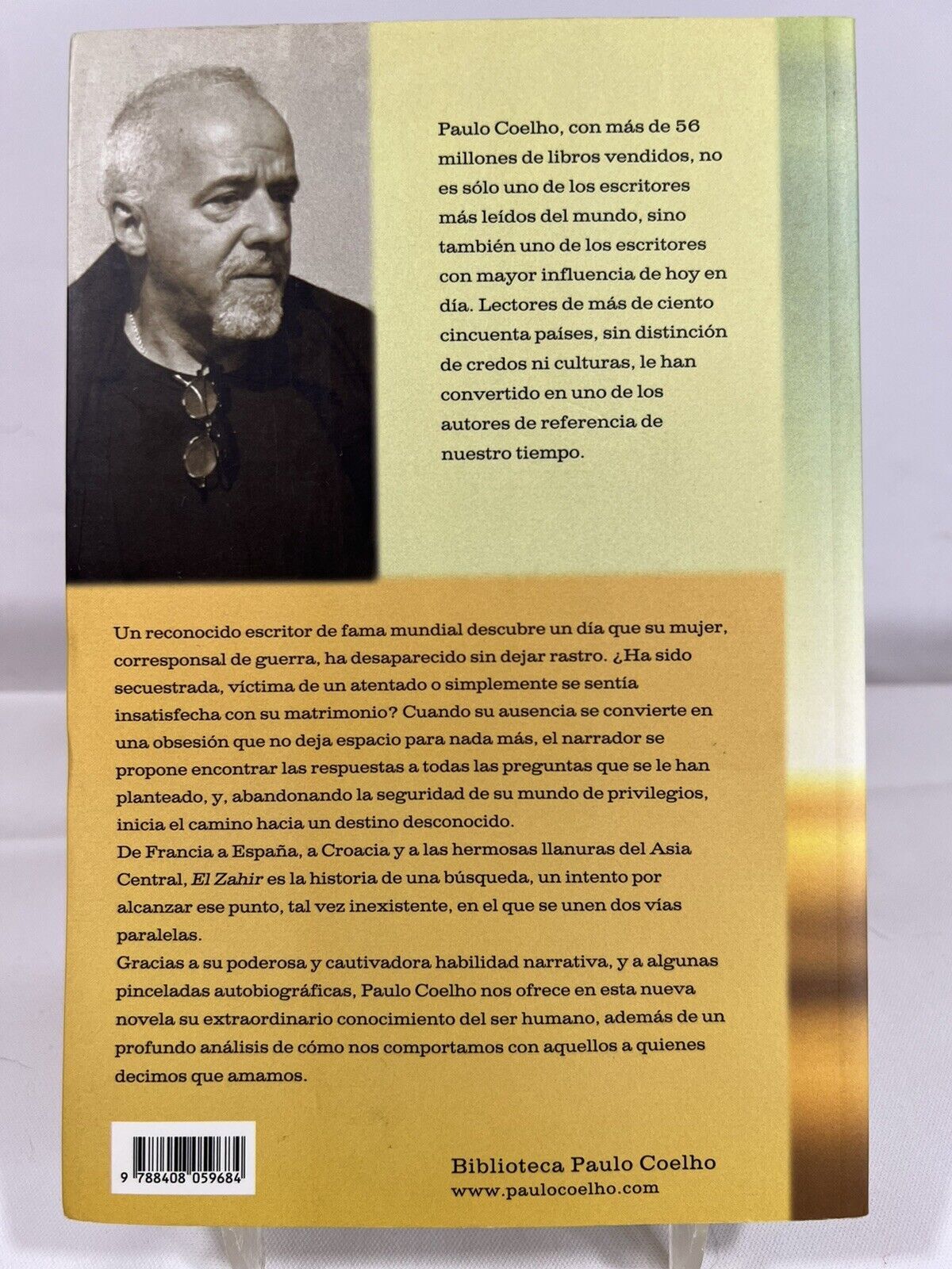 El Zahir Paulo Coelho Spanish Paperback Book Like New 2023 Edition Unbranded