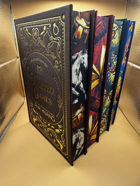 Twisted Series 4 Book Hardcover Collector’s Edition Bundle New
