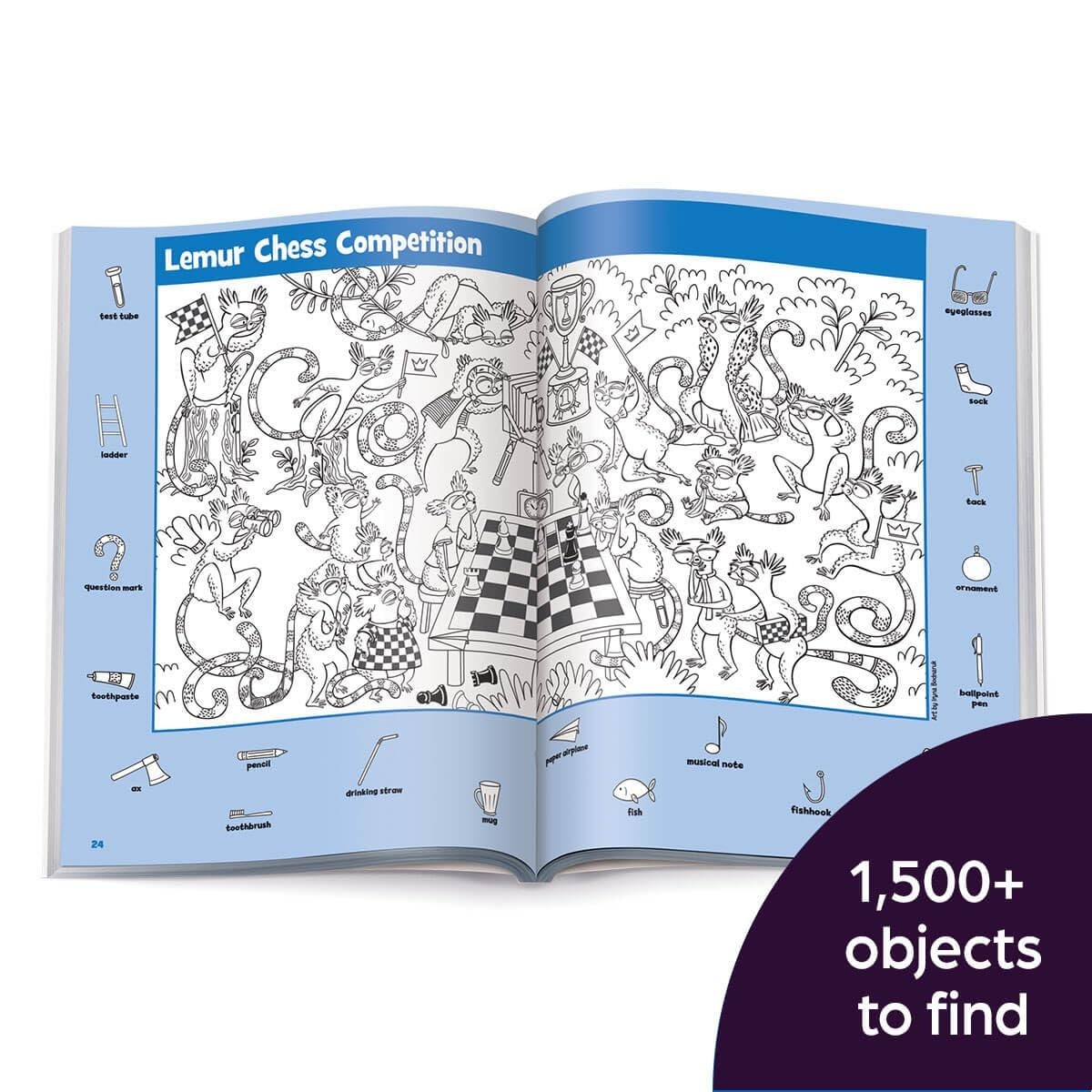 Funny Seek and Find Challenges for Kids: Jumbo Hidden Pictures Book 256 Pages