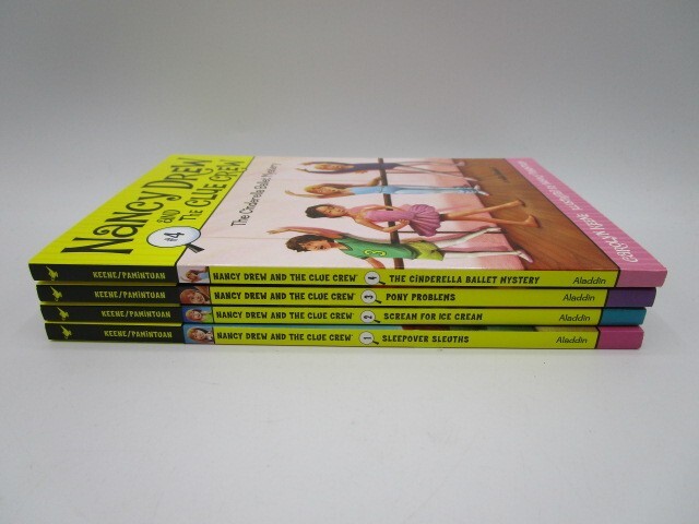Nancy Drew And The Clue Crew Series Books 1-4 Carolyn Keene Reading Homeschool