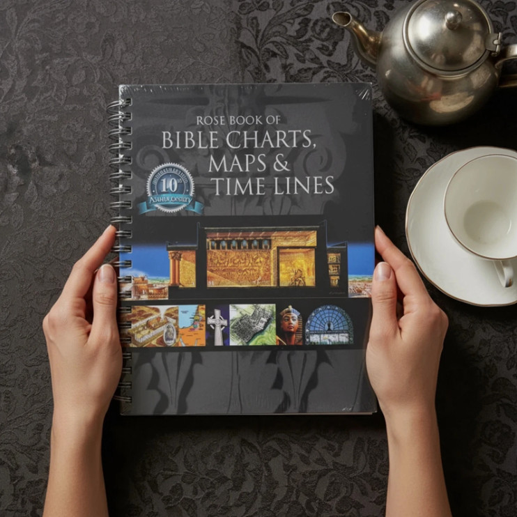 Rose Book of Bible Charts Maps & Time Lines 10th Anniversary Study Reference-US