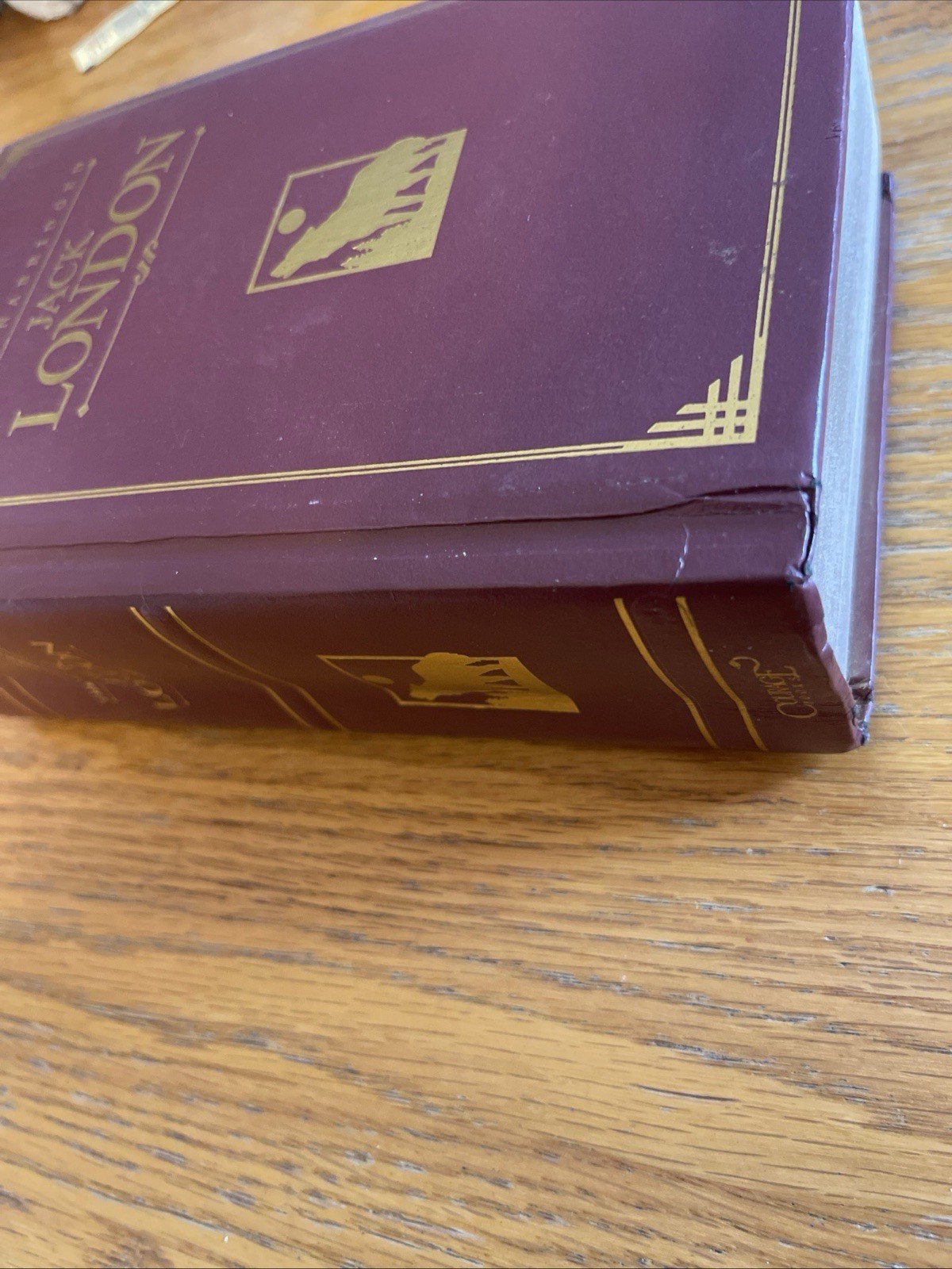 The Unabridged Jack London Book Hardcover Leather Bound Luxury Edition 1997