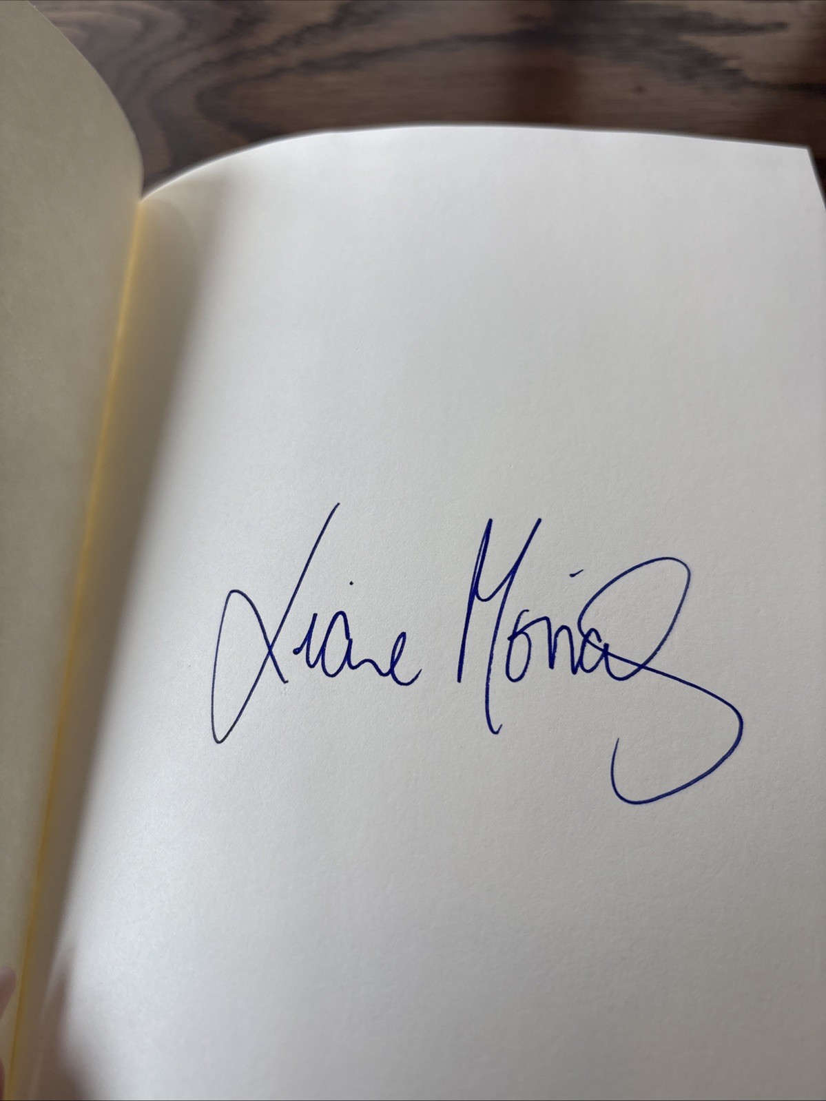 Here One Moment by Liane Moriarty (2024) SIGNED 1st Edition 1st Print HCDJ