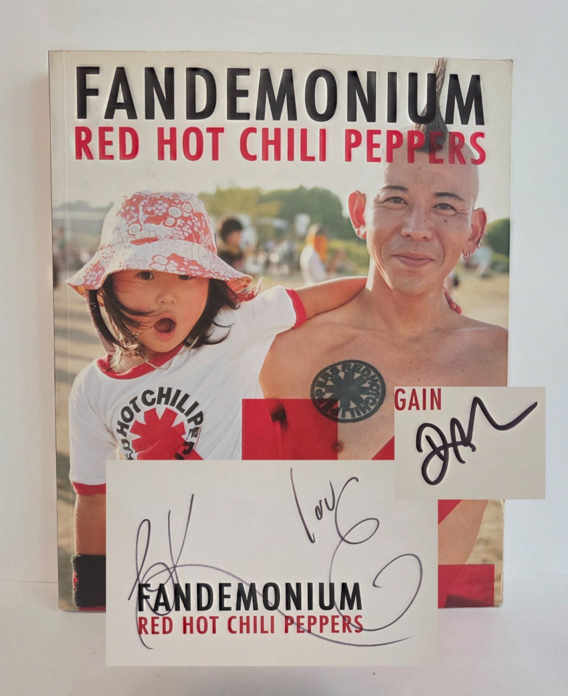 Fandemonium — Red Hot Chili Peppers | Signed by Anthony Kiedis & David Mushegain