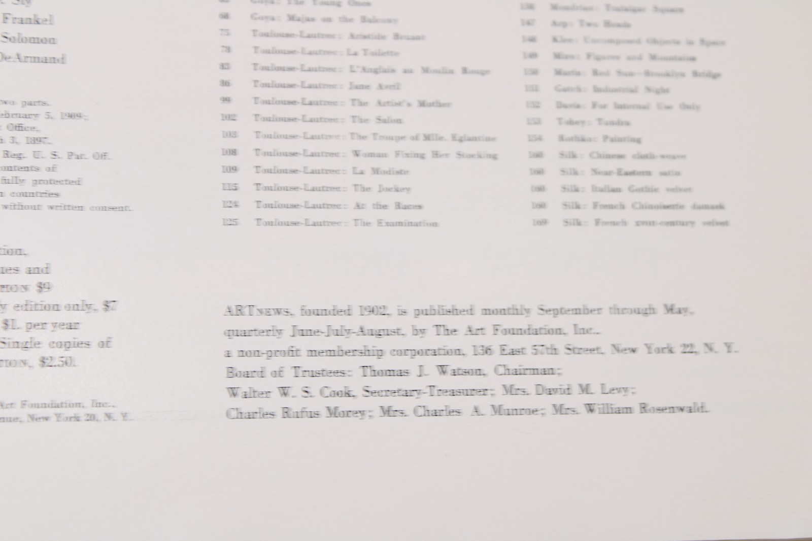 Art News Annual 1951 Oversized 200+ Pages Softcover Paperback