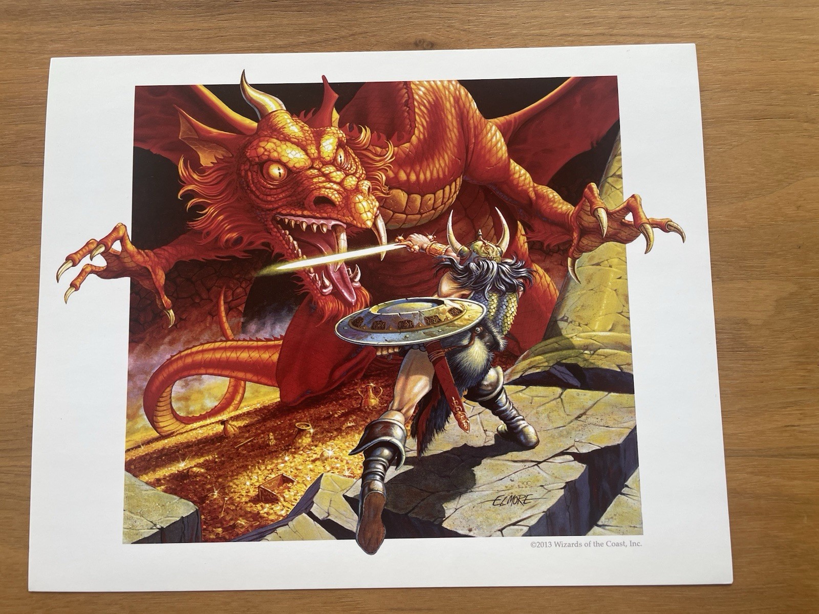 Larry Elmore Black & White Sketchbook – Kickstarter Exclusive PLUS 7 8×11 Prints
