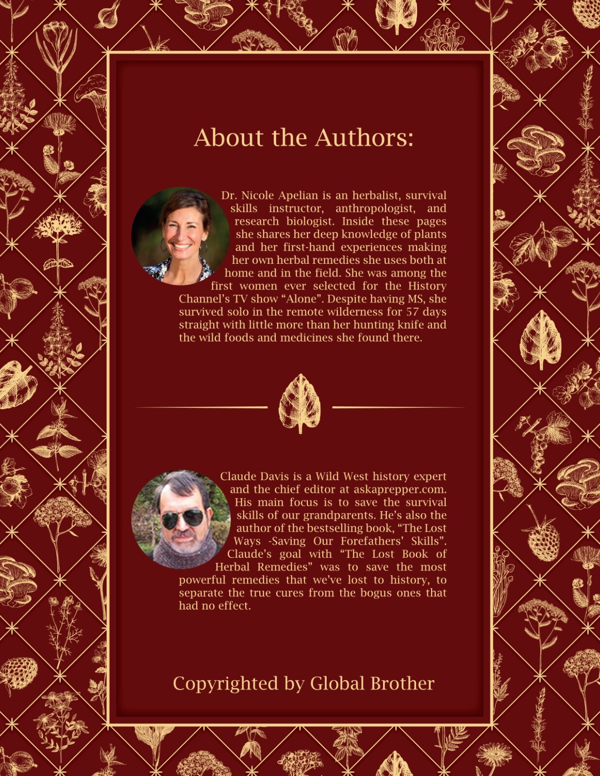 The Lost Book of Herbal Remedies II (paperback with color pictures)