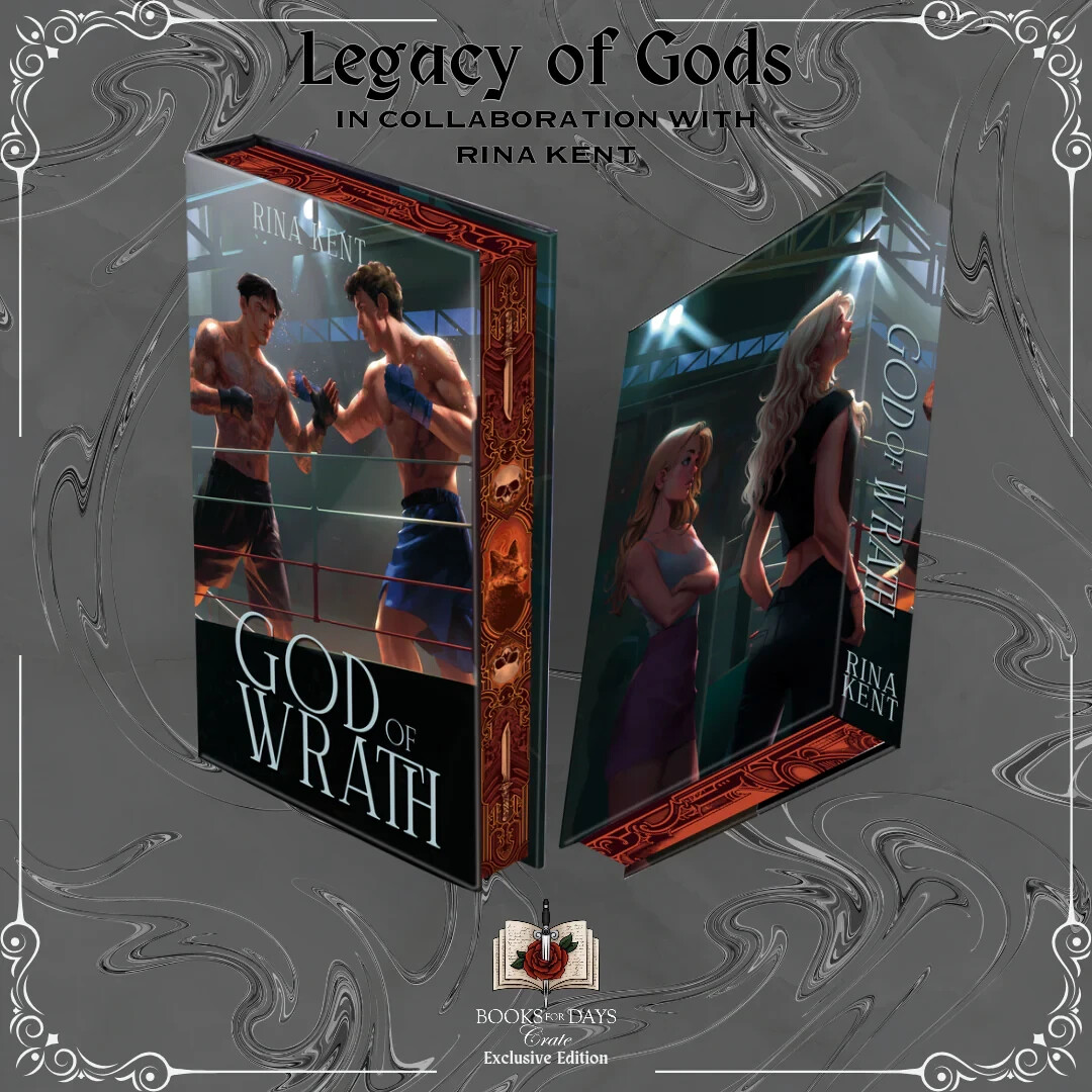 Legacy of Gods: God of Wrath & God of Ruin by Rina Kent BOOKS FOR DAYS Overlays