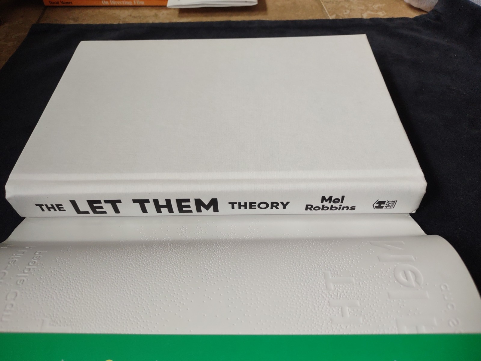 THE LET THEM THEORY Mel Robbins 1st Edition Hardcover Book Self Help Feel Great