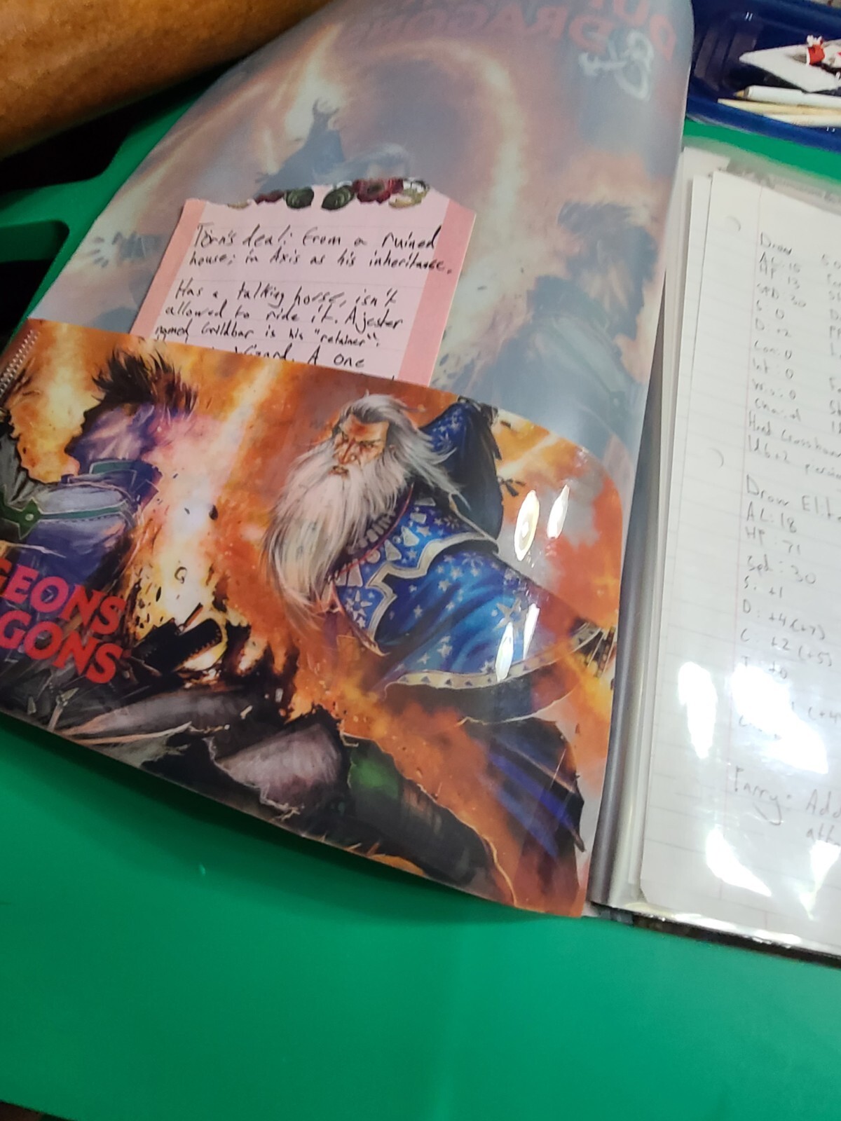 Dungeons Dragons Dragon of Icespire Peak Adventure + D&D Ultra Pro Folio Folder