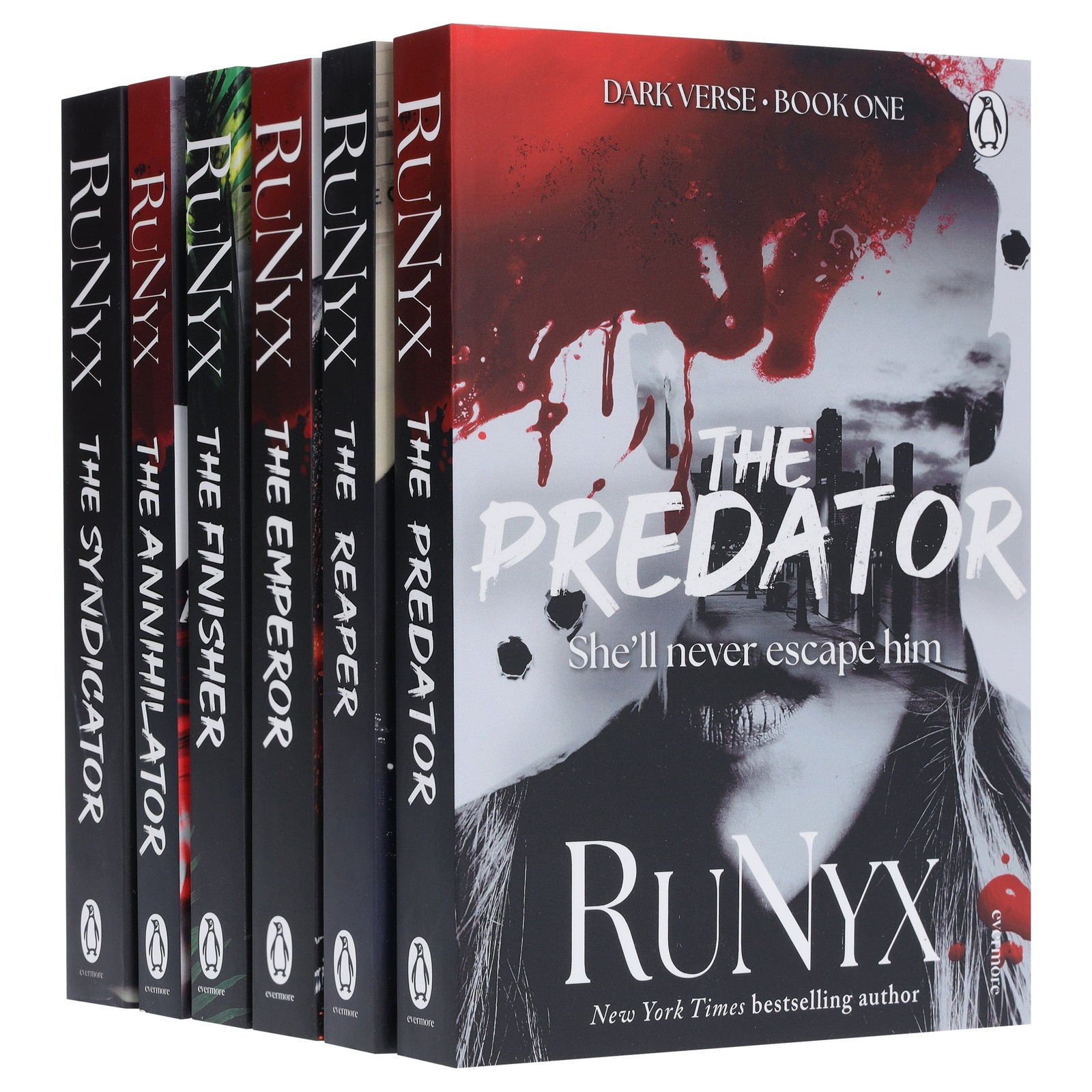 The Dark Verse Series by RuNyx 6 Books Collection Set – Fiction – Paperback