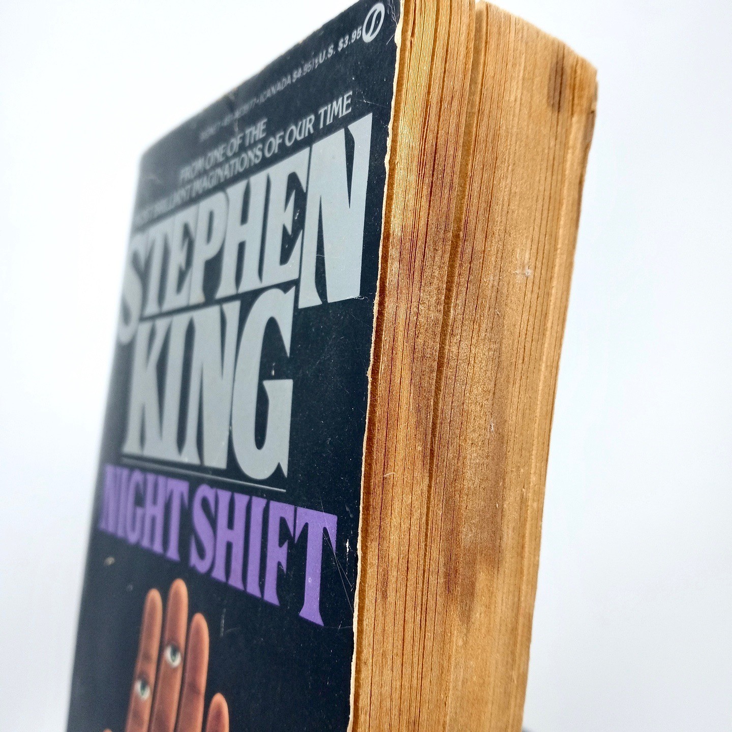 Vintage Horror Paperback Lot Night Shift Peter Benchley Island Wetbones Mirror