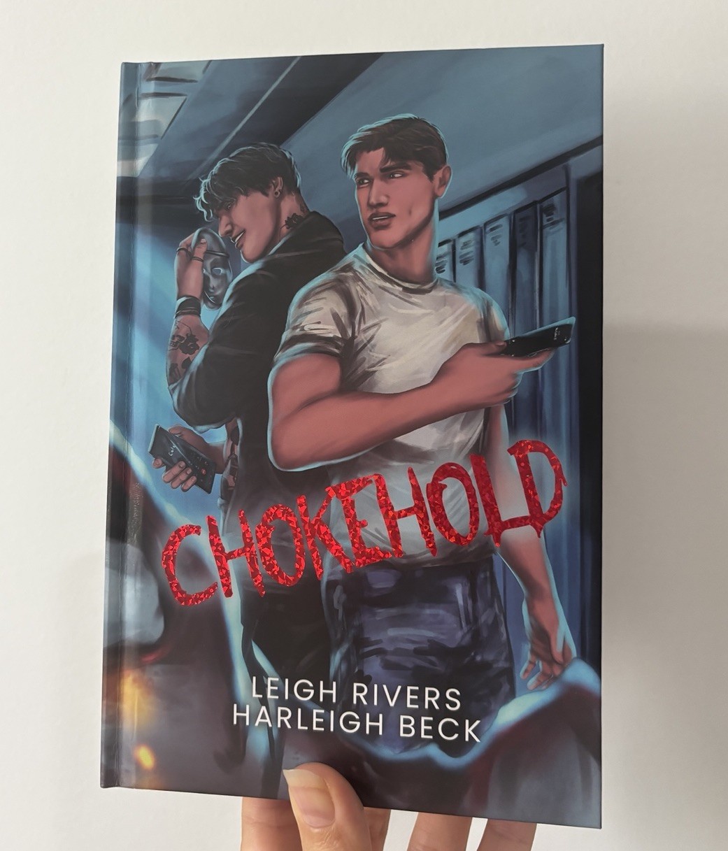 SIGNED D&D Dark & Disturbed: Chokehold By Leigh Rivers & Harleigh Beck New