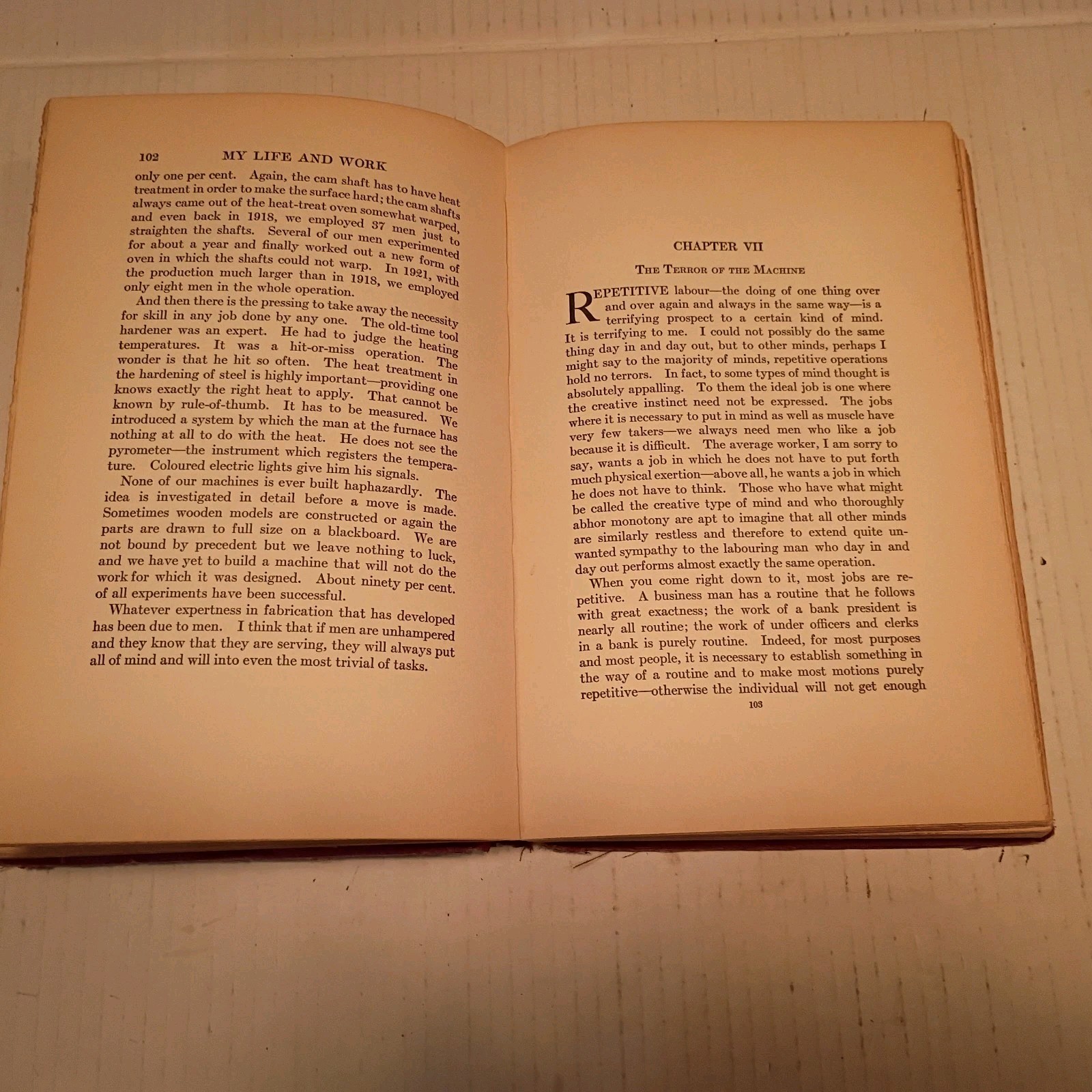 1922 My Life And Work By Henry Ford
