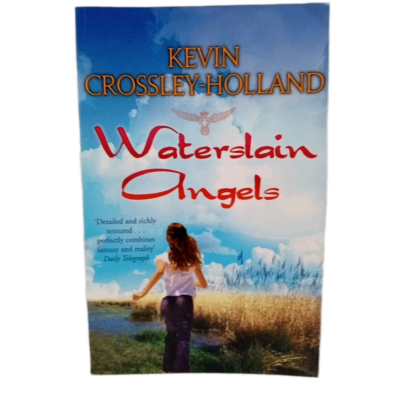 Signed Waterslain Angels By Kevin Crossley-Holland Fantasy Mystery Novel Book