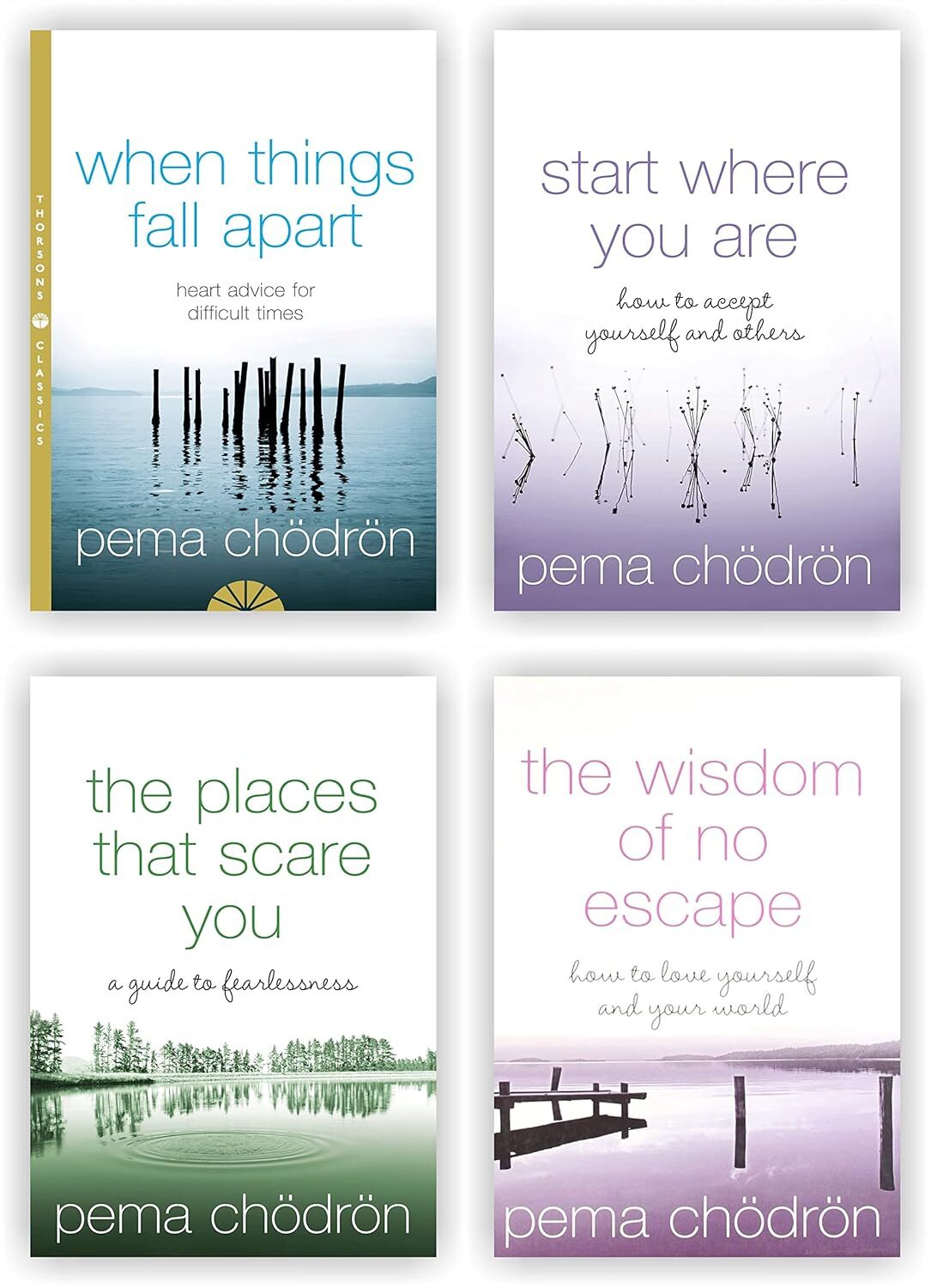 Pema Chodron 4 Books Collection Set – Non Fiction – Paperback
