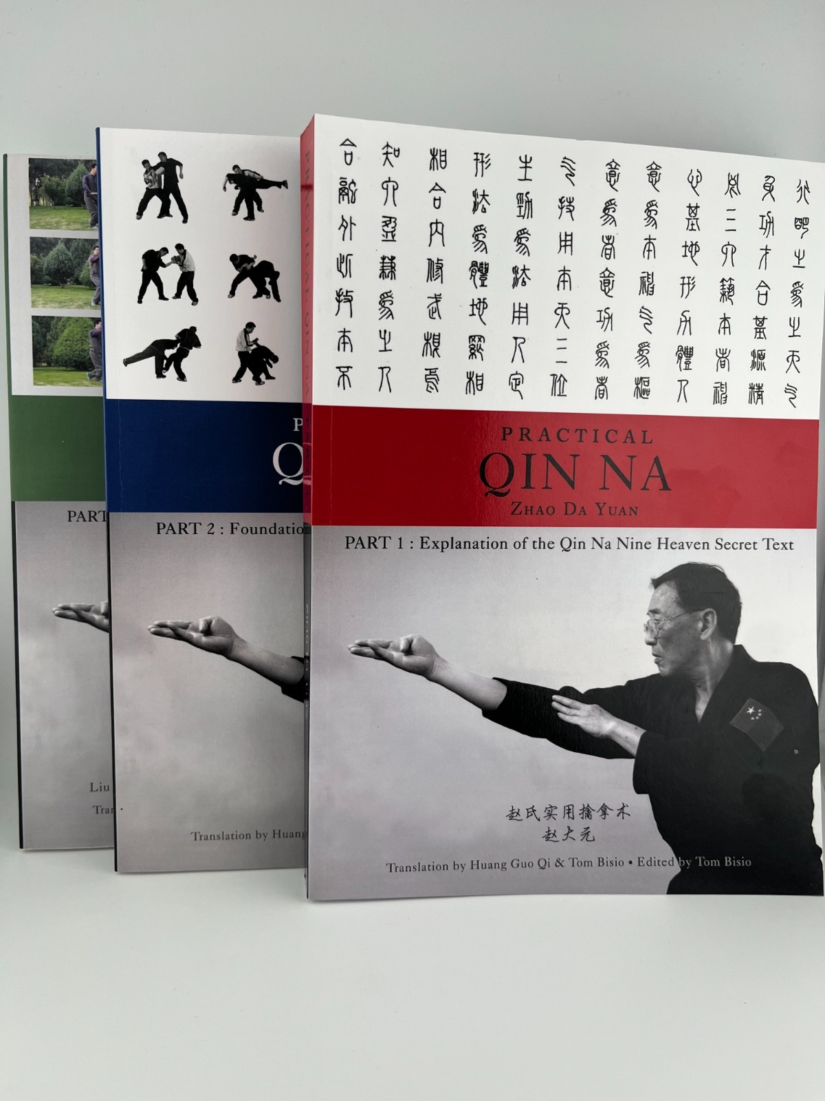 Practical Qin Na ~ Part 1,2,3 ~ Zhao Da Yuan ~ martial arts ~ lot of 3 books