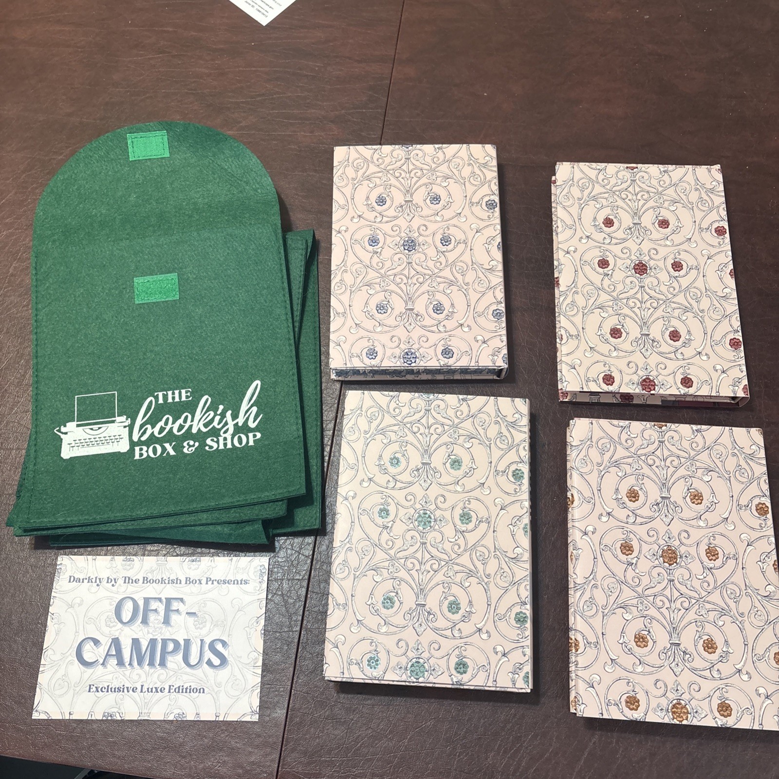Off Campus Series By Elle Kennedy Bookish Box Limited Edition Books 1-4