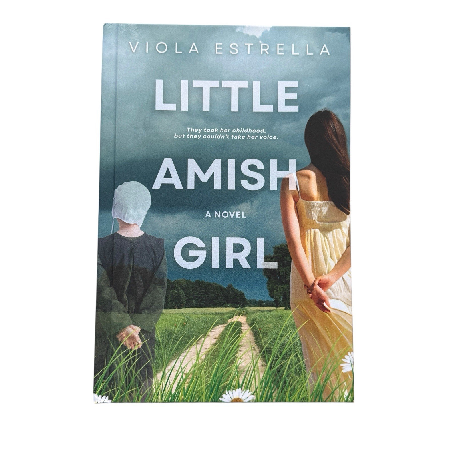 Little Amish Girl by Viola Estrella Hardback Fiction Novel 6.5 x 9.5 in