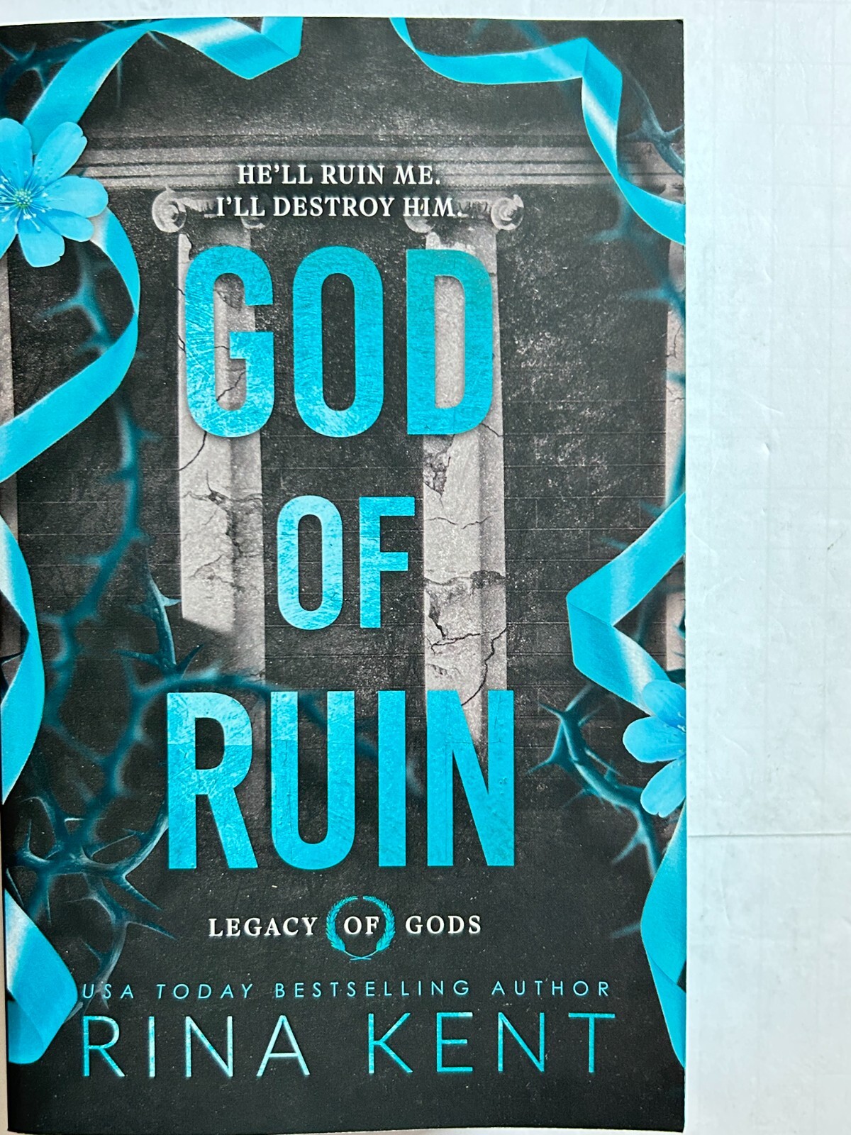 6 Legacy of Gods Series 1st Ed/1st Print w/Signed Bookplates by Rina Kent OOP