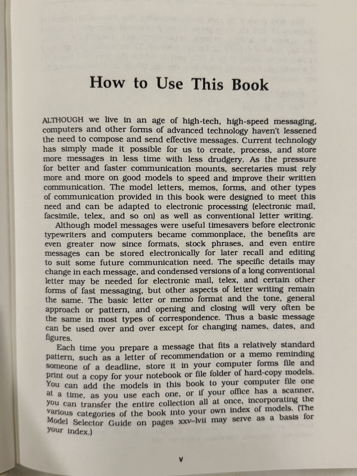 THE PRENTICE HALL COMPLETE BOOK OF MODEL LETTERS, MEMOS By De Mary A. Vries 1993
