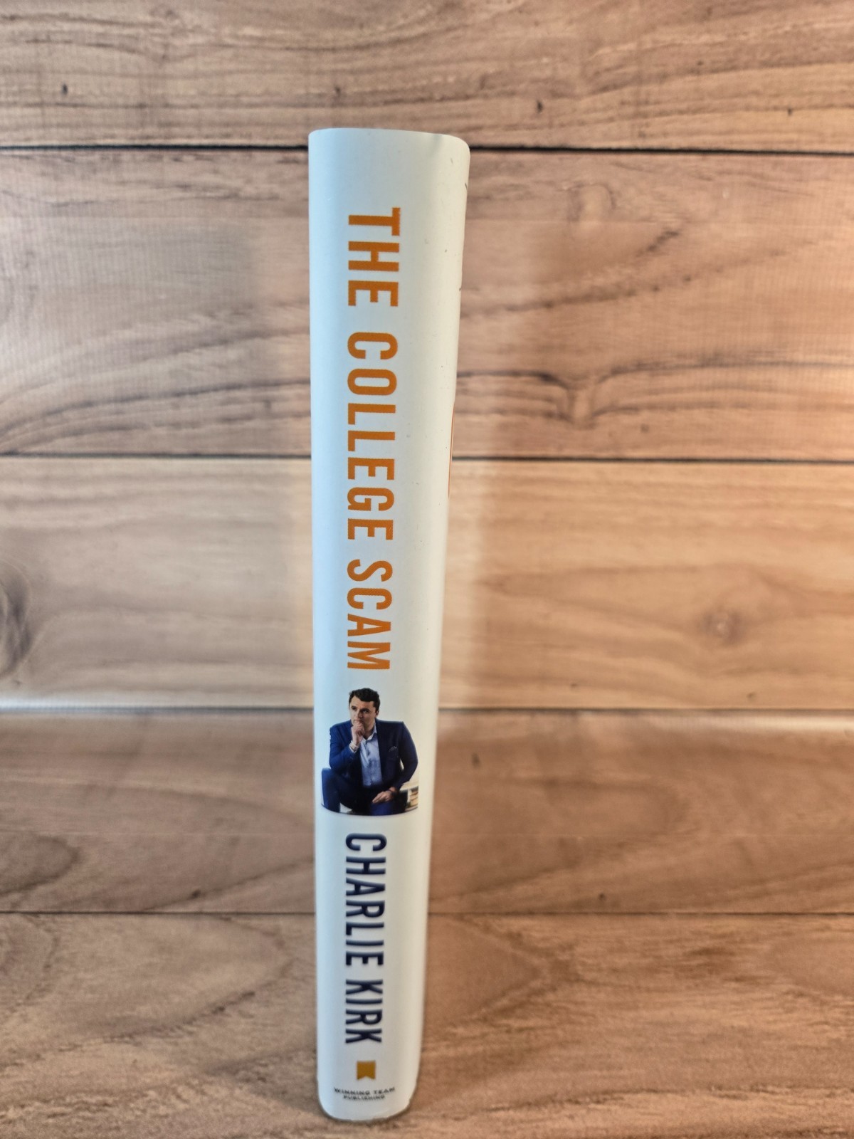 The College Scam By Charlie Kirk 2022 First Edition First Print HC Like New