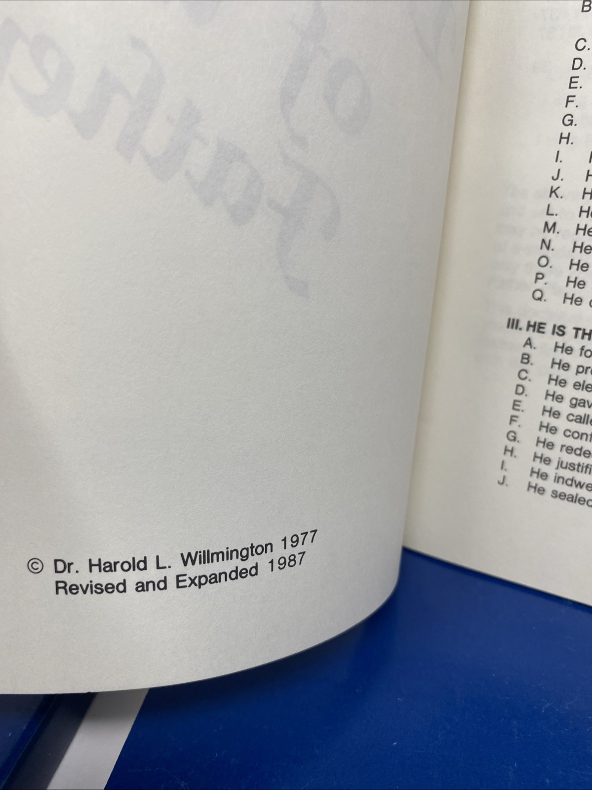 Liberty Bible Institute Doctrine Books Lot 11 Harold Willmington Unmarked Pages