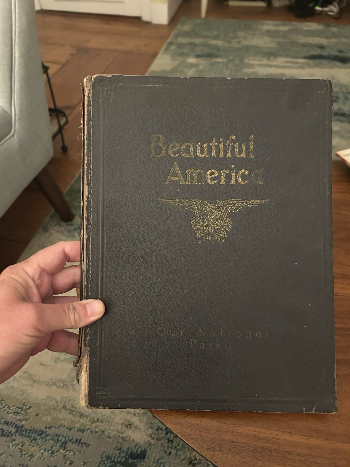1924 Beautiful America Our National Parks Hard Cover Book 160 Pages First Ed.