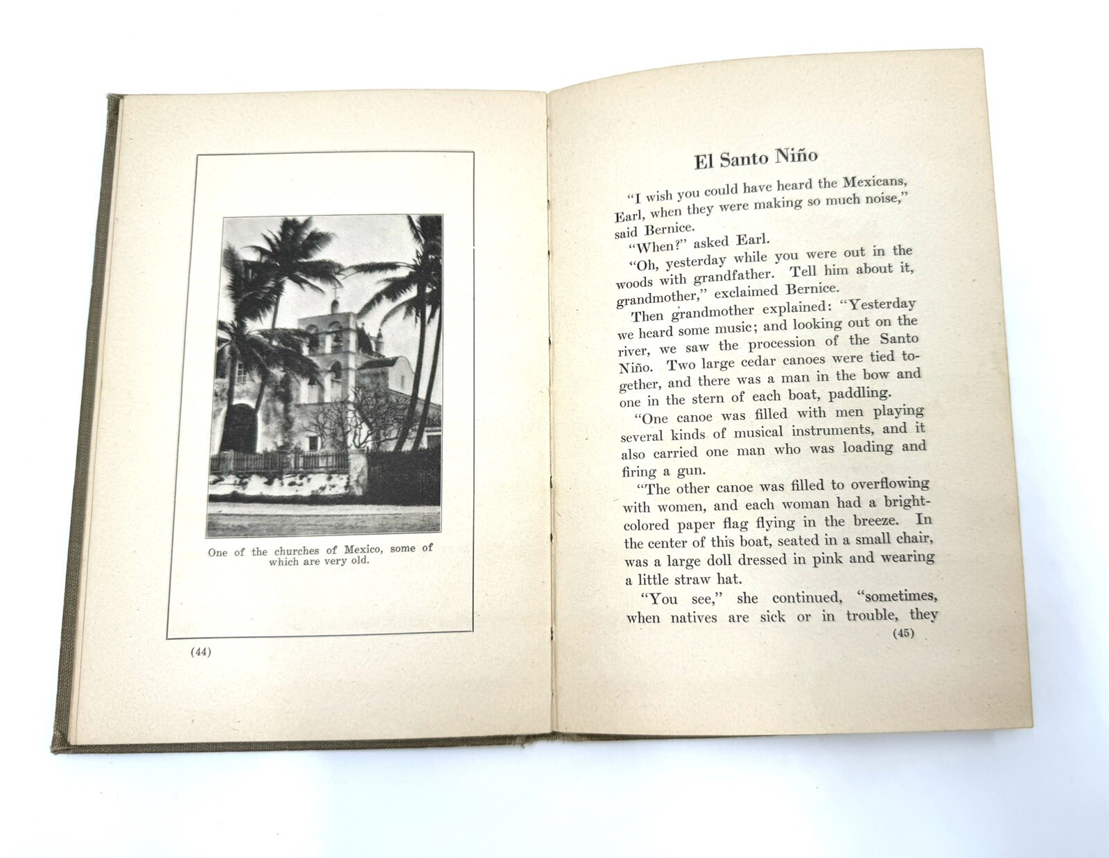Stories From Mañana Land – Antique Vintage Book by May Carr Hanley 1922