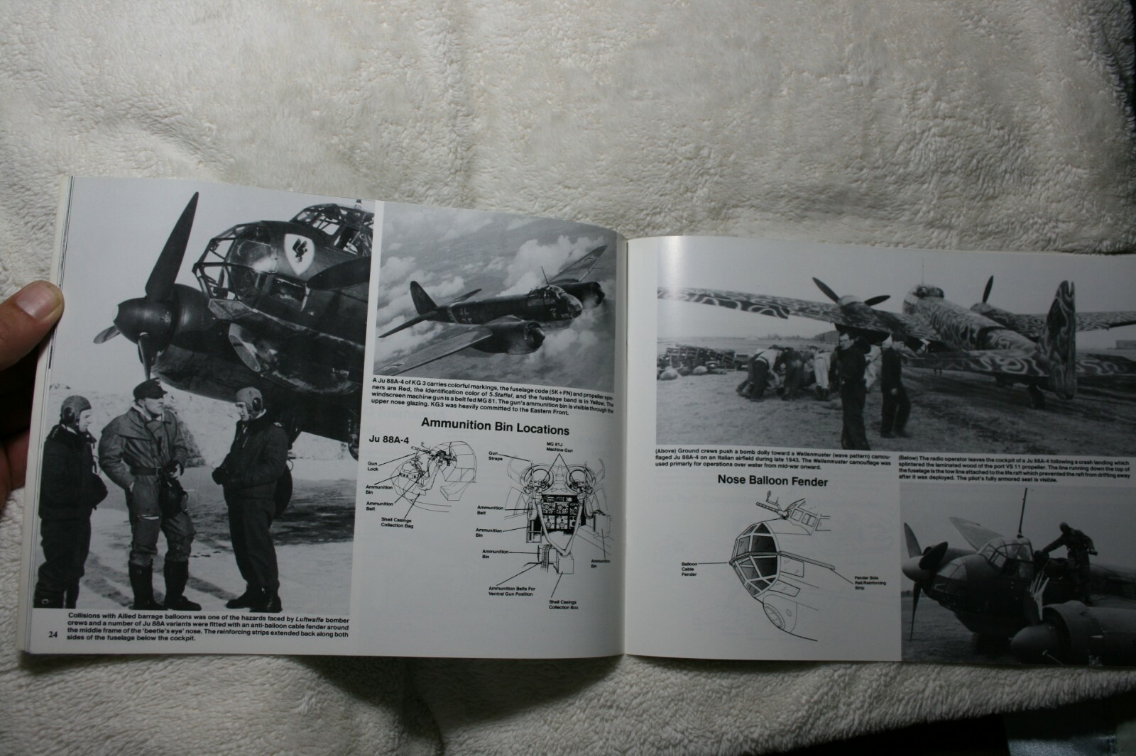 Junkers Ju88 Pt. 1 : In Action Squadron Signal Book # 1085 Very Good Condition