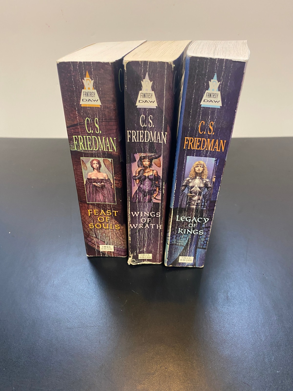CS Friedman complete Magister Trilogy Feast of Souls,Wings of Wrath And