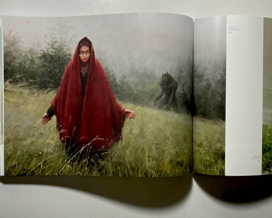 “Howling At The Moon” JAKUB ROZALSKI 2018 Hardcover Art Book Steampunk RARE