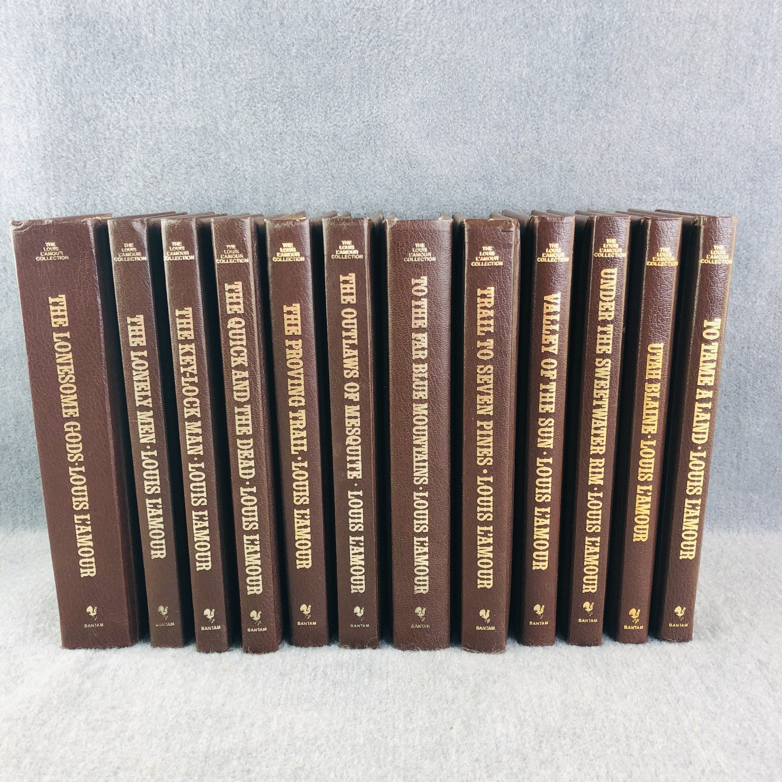 122 Vol. Louis L’amour Leatherette Collection ~ Complete Original Series. ~ Nice