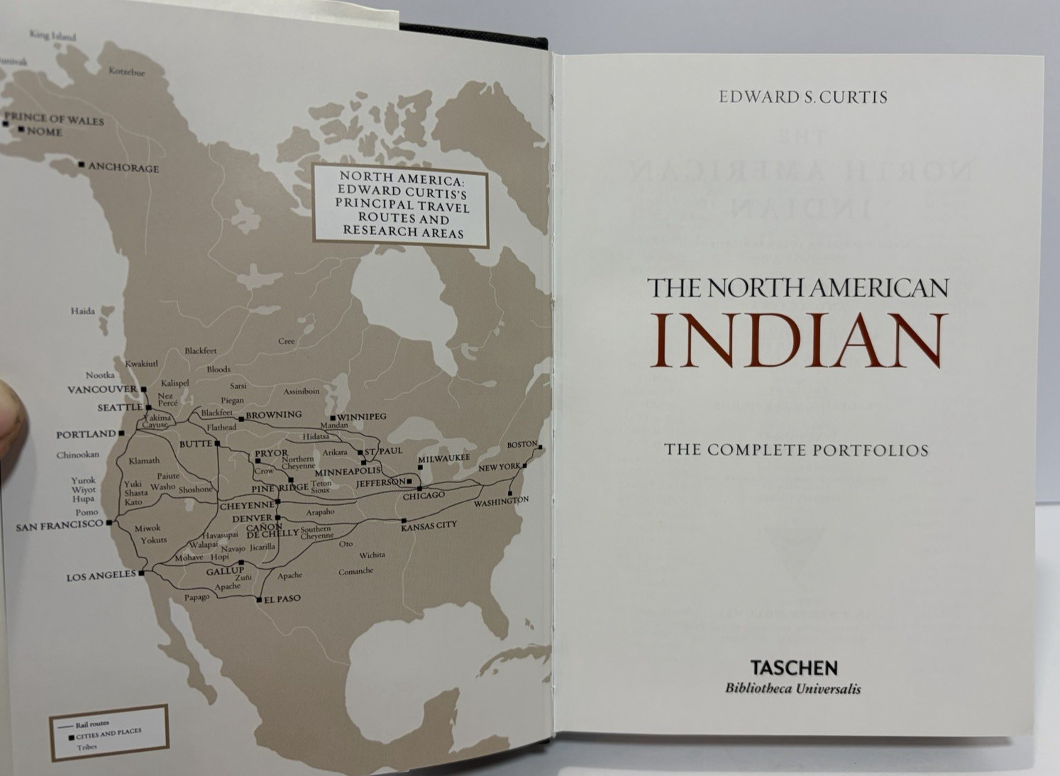 2020 “The North American Indian: The Complete Portfolios” by Edward S. Curtis