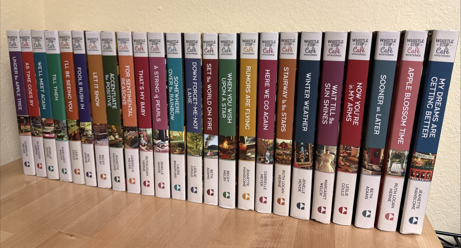 Guideposts Whistle Stop Cafe Mysteries Books Hardcover Complete Set of 24 NEW