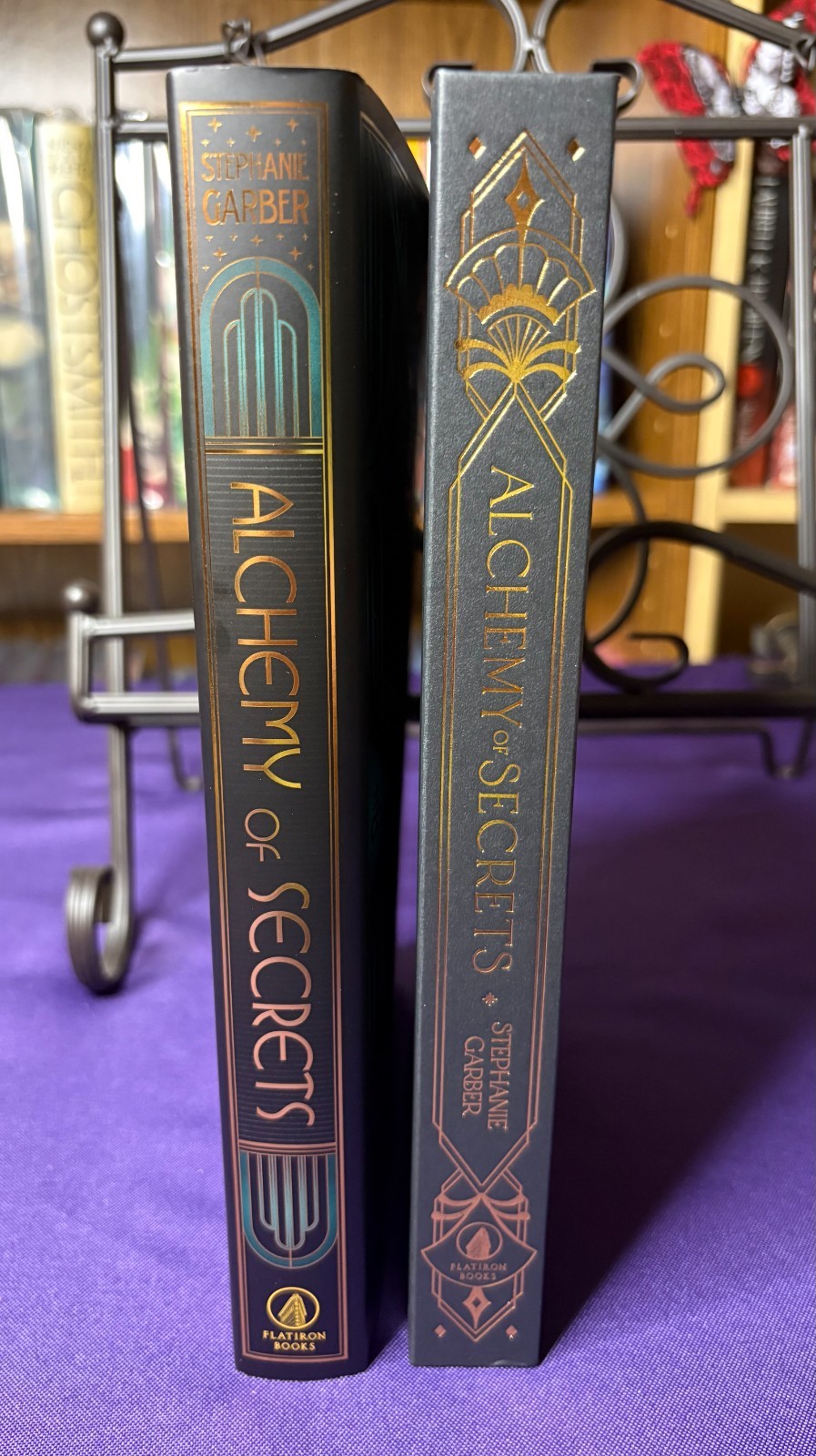 Alchemy of Secrets by Stephanie Garber Owlcrate Exclusive Edition